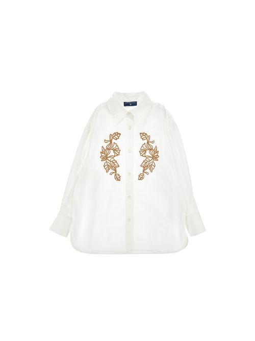 Camicia, bambina, logata. ERMANNO SCERVINO | Z1H304 81260103